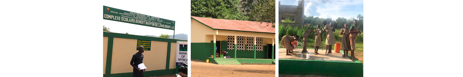 Inauguration du complexe scolaire Benoît Maffon