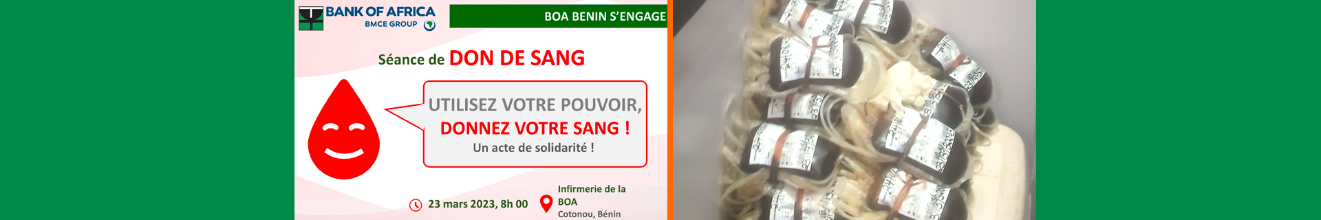 Don de sang à BOA-BENIN